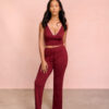 GIP_258 (two piece 2) A model wearing the Rêverie Collection Two Piece. Standing with the front, facing the camera.